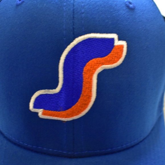 Swampstock Mens Swampstock '06 FlexFit Blue Embroidered Hat Cap Rare New L/XL - Picture 3 of 6